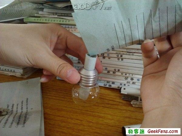 自制灯泡植物:一灯一世界