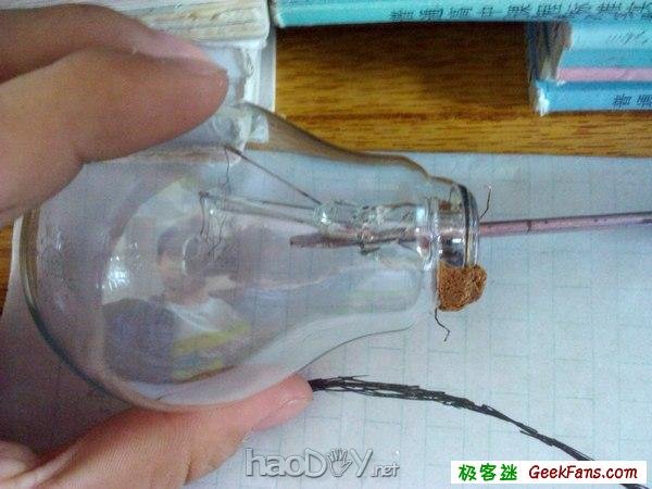 自制灯泡植物:一灯一世界