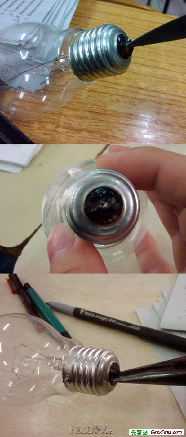 自制灯泡植物:一灯一世界