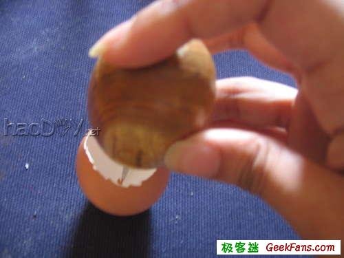 制作制作蛋壳微盆景