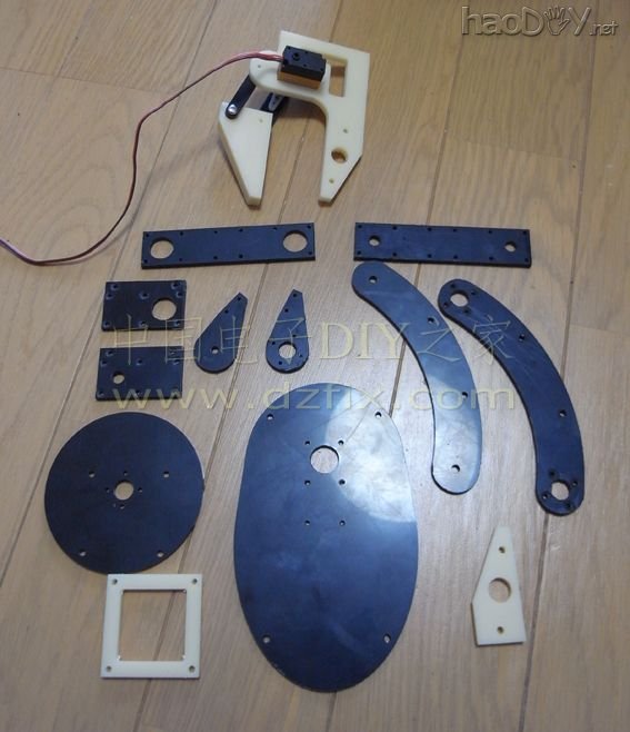 电子制作论坛-电子制作网-7A0014401.JPG DIY机械手