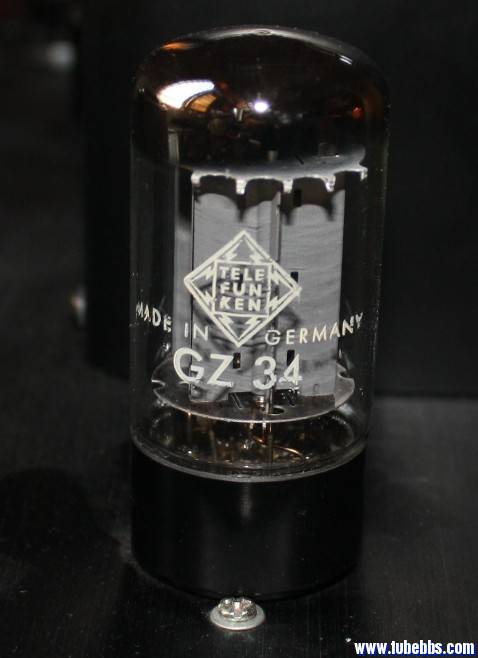 一台最简单线路的12ax7+6V6(6p6p)电子管单端胆机