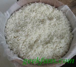 自制超甜米酒的制作方法