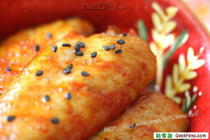 diy奥尔良烤翅的做法