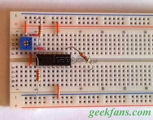 自制最简单的光线探测器光线传感器