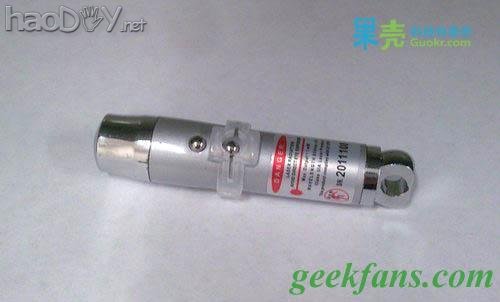 自制DIY实验课堂:水中的激光