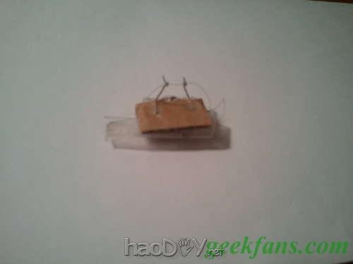 自制DIY激光微米尺,测头发直径