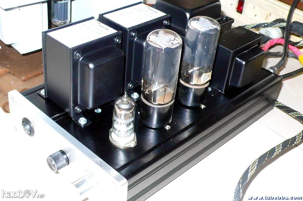 自己动手,廉价也发烧(450元制作6p3p电子管单端胆机)