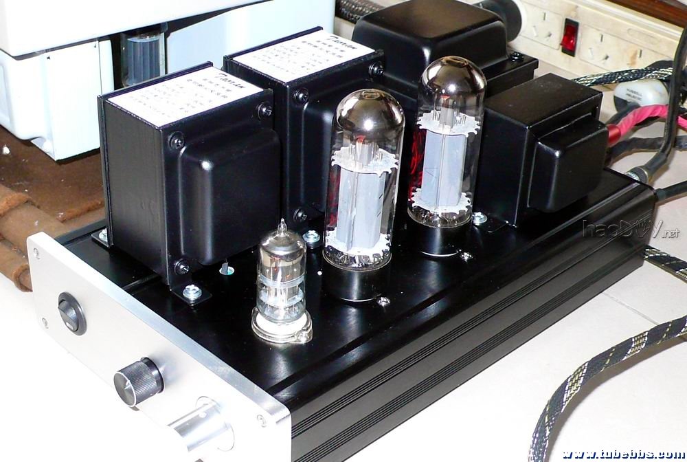自己动手,廉价也发烧(450元制作6p3p电子管单端胆机)