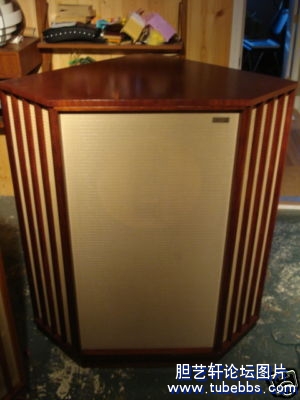 diy复刻天朗TANNOY一代同轴名箱GRF CORNER(飞乐银色月光15寸全频