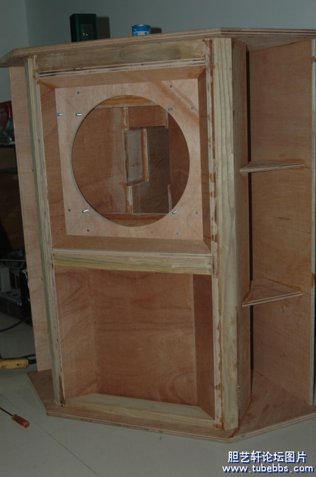 diy复刻天朗TANNOY一代同轴名箱GRF CORNER(飞乐银色月光15寸全频