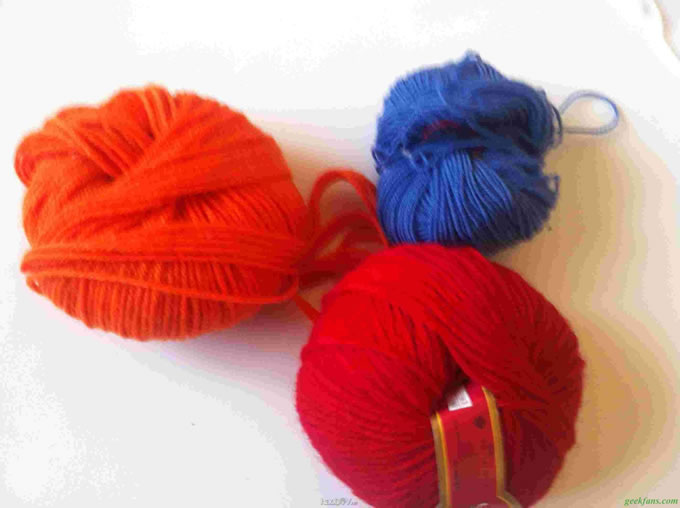 自制自制双面毛绒玩具