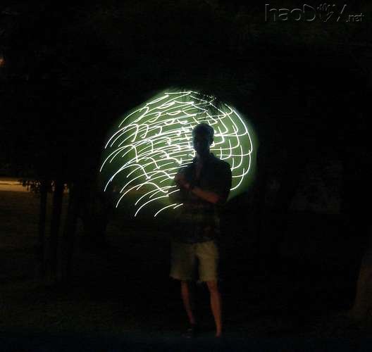 diy自制创意LED星光伞