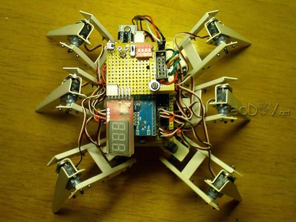 diy足式移动机器人