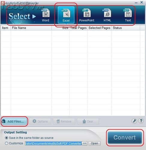 制作PDF转换成EXCEL的方法
