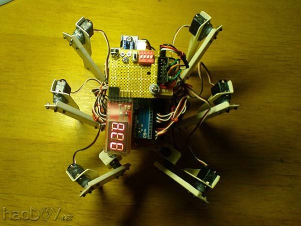 diy足式移动机器人
