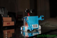 diy牛奶盒变身well