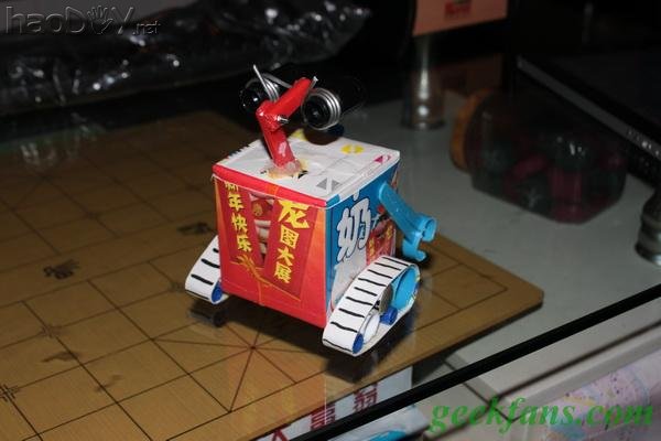 diy牛奶盒变身well