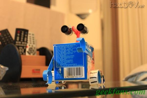 diy牛奶盒变身well