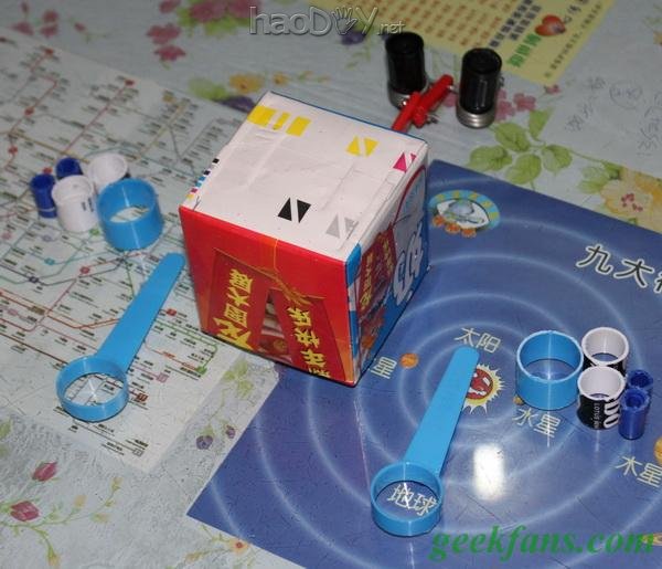 diy牛奶盒变身well