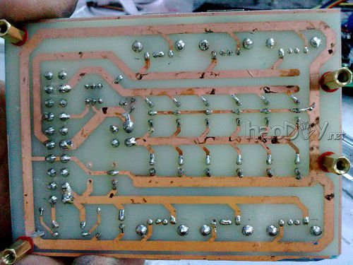 制作感光法自制印刷电路板