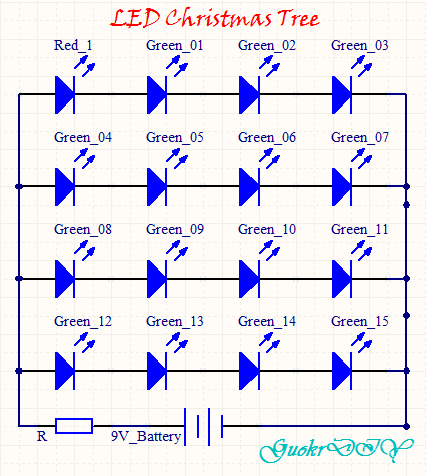 制作看GEEK自制LED圣诞树