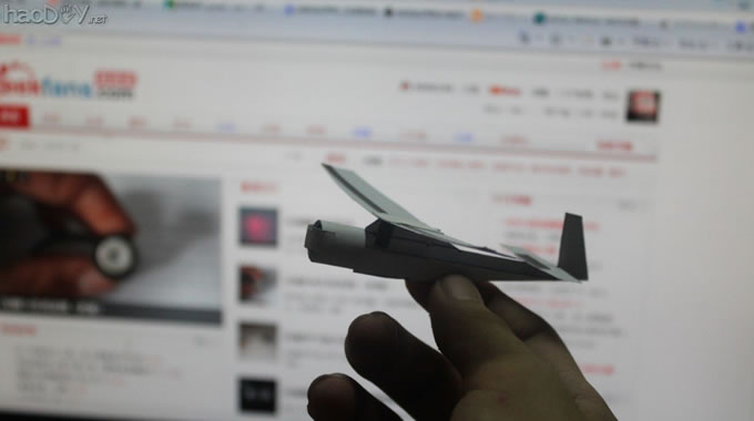 diy5毛钱打造一台强大的滑翔机