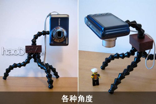 自制DIY卡片机个性三脚架