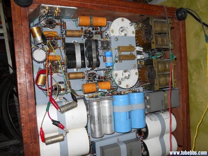 最近调试的300B牛推845电子管胆机