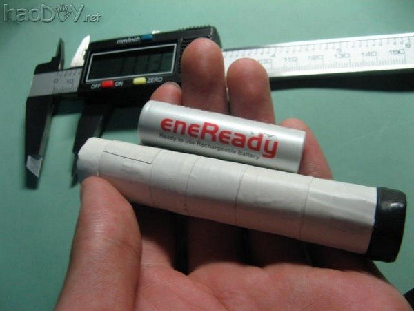 diy自制迷你LED变焦手电