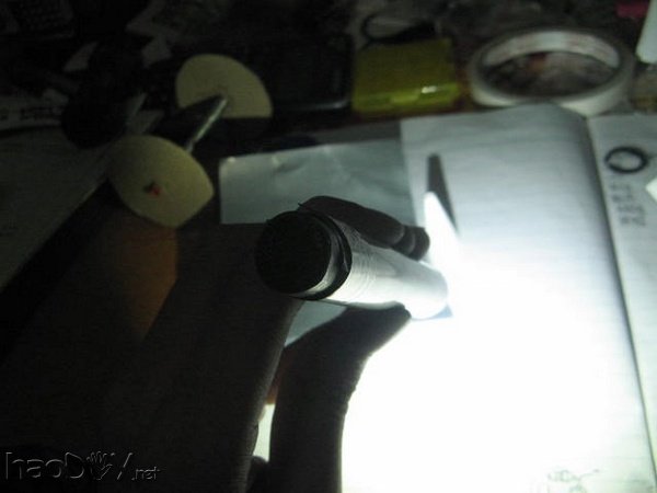 diy自制迷你LED变焦手电