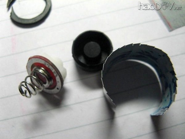 diy自制迷你LED变焦手电