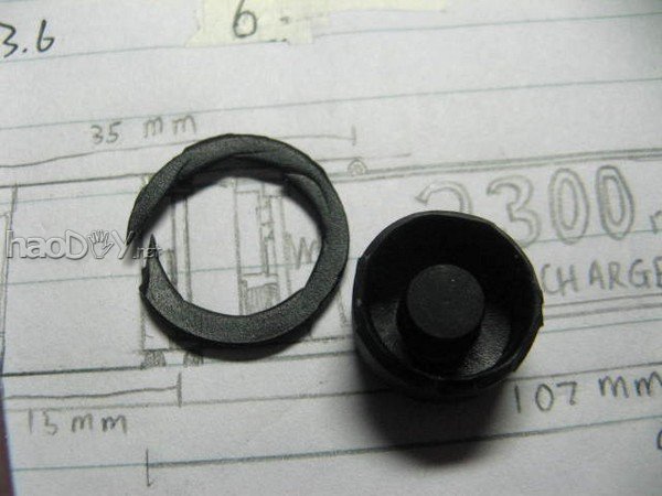 diy自制迷你LED变焦手电