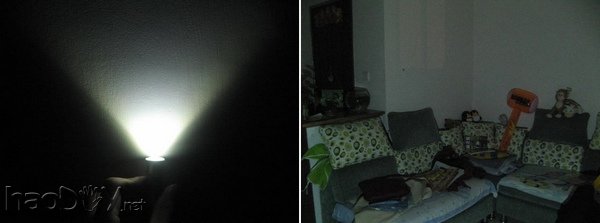 diy自制迷你LED变焦手电