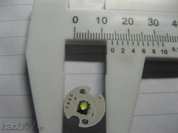 diy自制迷你LED变焦手电