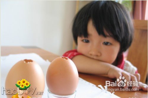 自制鸡蛋不倒翁的做法