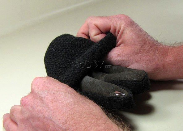 制作DIY操控保暖两不误的触屏手套