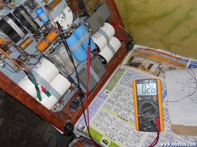 最近调试的300B牛推845电子管胆机