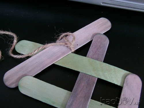 自制神奇的冰棒棍连环爆