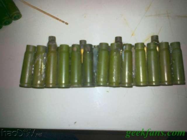 制作子弹壳变坦克