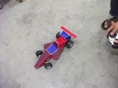 diy自己手工打造赛车