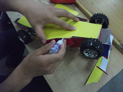 diy自己手工打造赛车