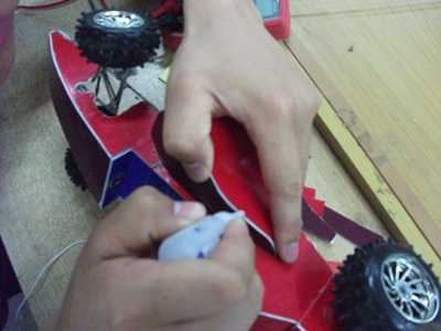 diy自己手工打造赛车