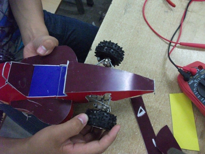 diy自己手工打造赛车