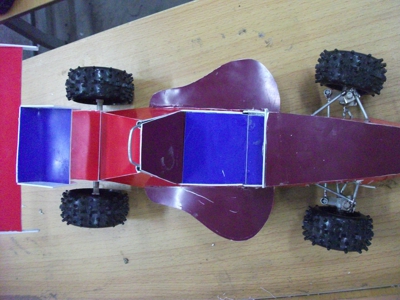 diy自己手工打造赛车