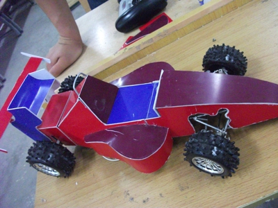 diy自己手工打造赛车