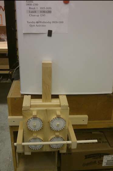 自制DIY木制密码锁