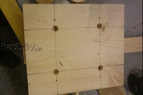 自制DIY木制密码锁