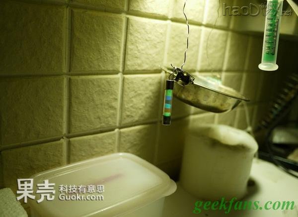 diy自制夜光钥匙扣