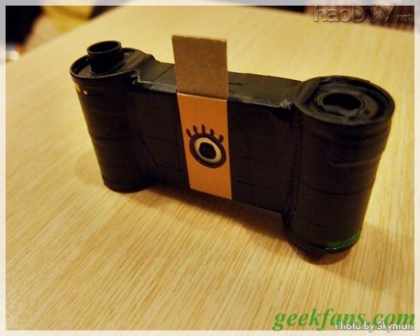 制作自制火柴盒相机